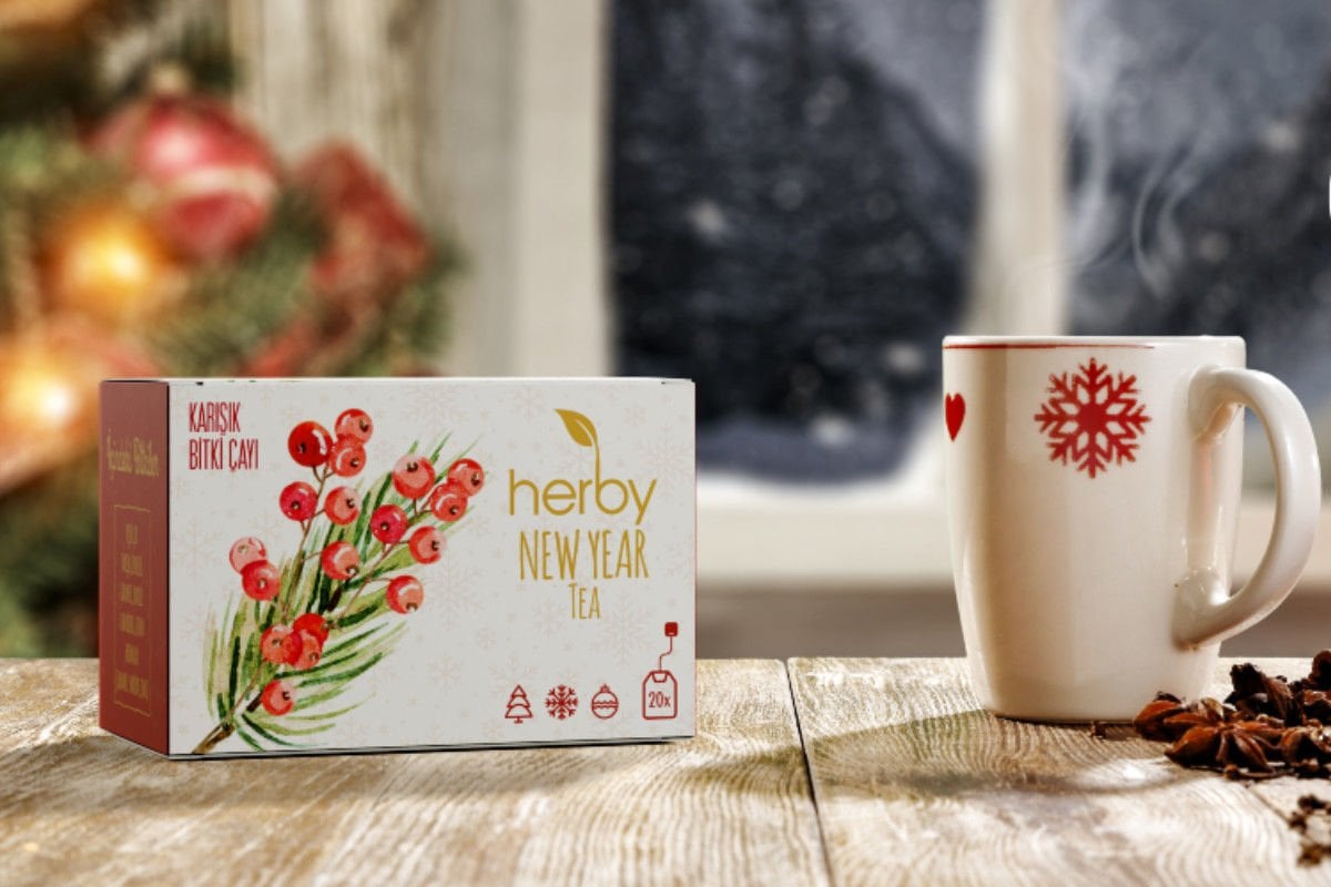 Herby New Year Tea