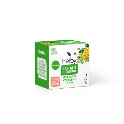 Haftalık Fit Program - Yeşil Kahve Çekirdekli Fit Çay