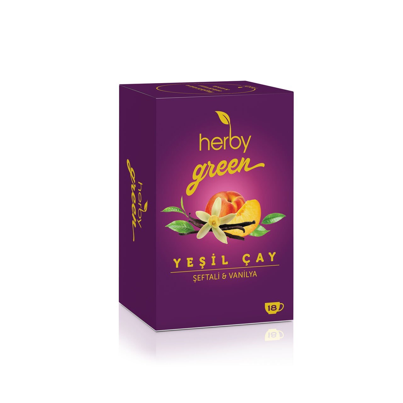 Herby Yeşil Çay Şeftali ve Vanilya