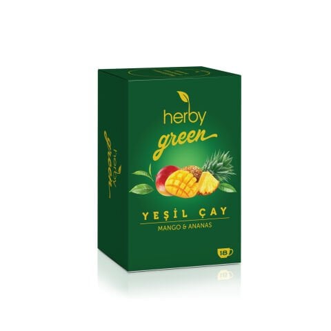 Herby Yeşil Çay Mango ve Ananas