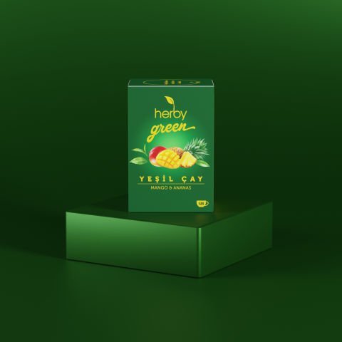 Herby Yeşil Çay Mango ve Ananas