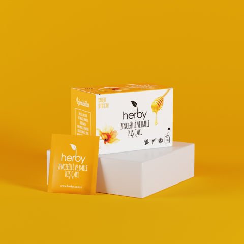 Zencefilli Ballı Kış Çayı 18'li