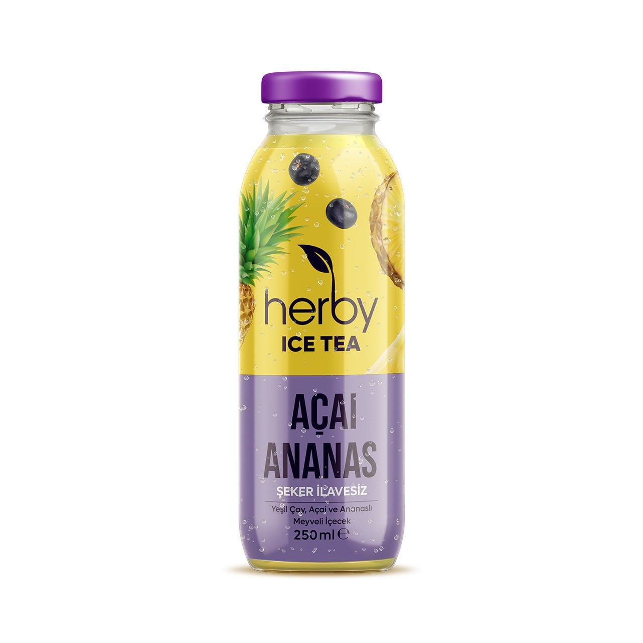 Herby Ice Tea Açai Ananas 250 ml 12'li