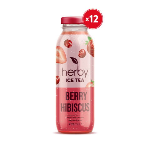 Herby Ice Tea Berry Hibiscus 250 ml 12'li