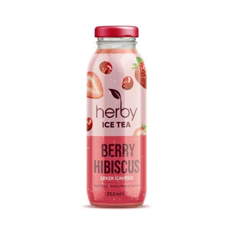 Herby Ice Tea Berry Hibiscus 250 ml 12'li