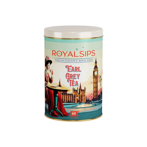 Royalsips - Earl Grey Tea 60 Süzen Poşet