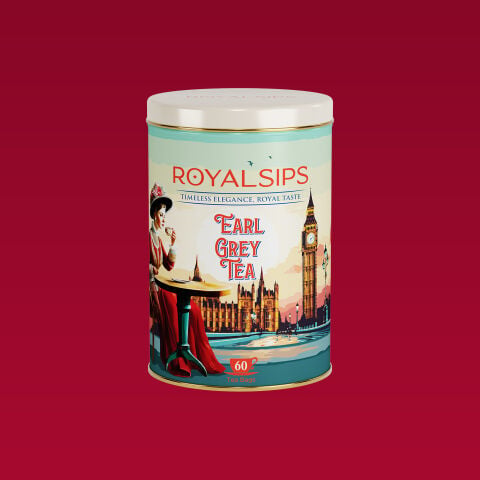 Royalsips - Earl Grey Tea 60 Süzen Poşet