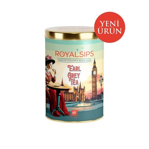 Royalsips - Earl Grey Tea 60 Süzen Poşet