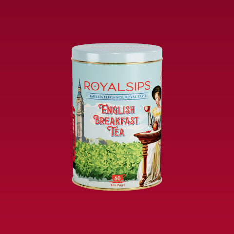Royalsips - English Breakfast Tea 60 Süzen Poşet