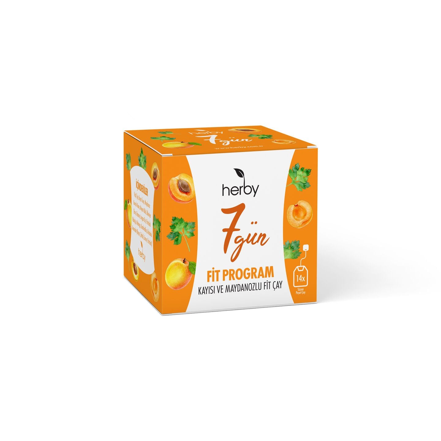 7 Gün Fit Program - Kayısı ve Maydanozlu Fit Çay
