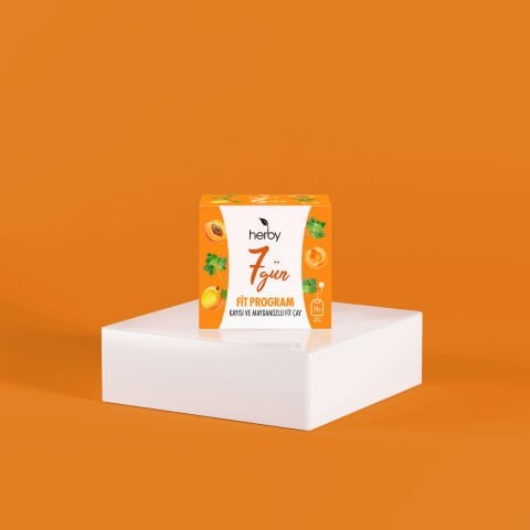 7 Gün Fit Program - Kayısı ve Maydanozlu Fit Çay
