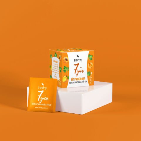 Herby 7 Gün Fit Program - Kayısı ve Maydanozlu Fit Çay