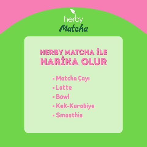 Herby Premium Matcha - Deneme Paketi