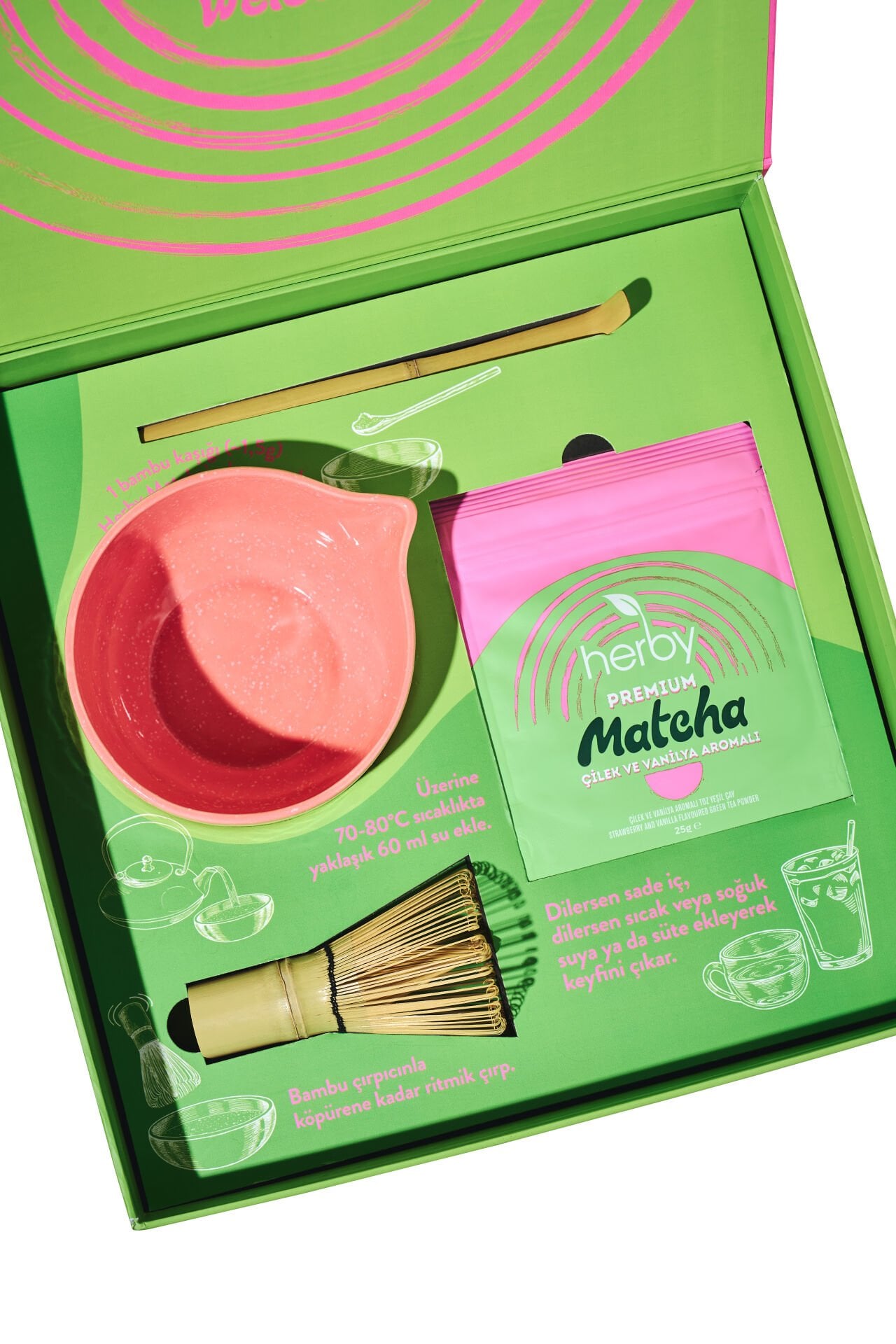 Herby Premium Matcha Seti