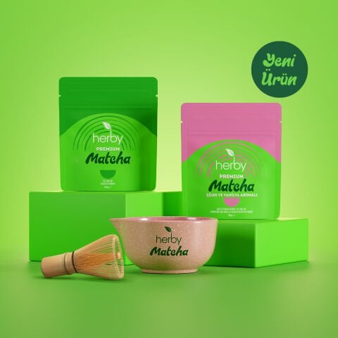 Herby Premium Matcha Seti