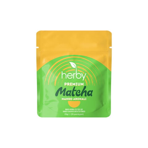 Herby Premium Matcha - Mango Aromalı 25g