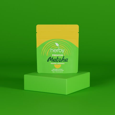 Herby Premium Matcha - Mango Aromalı 25g
