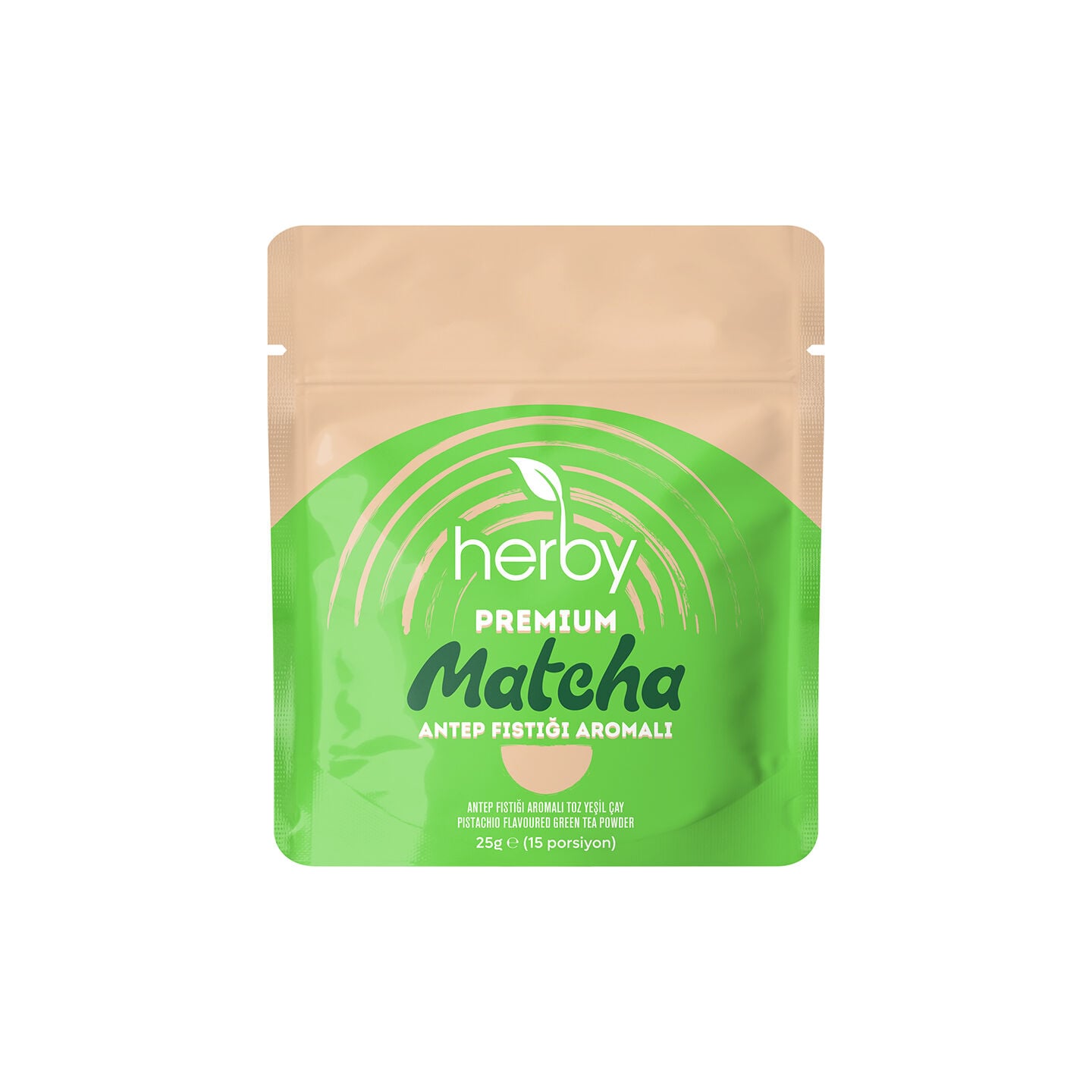 Herby Premium Matcha - Antep Fıstığı Aromalı 25g