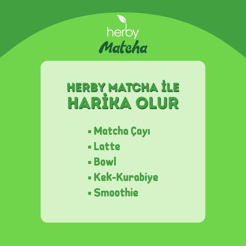 Herby Premium Matcha - 4'lü Deneme Paketi