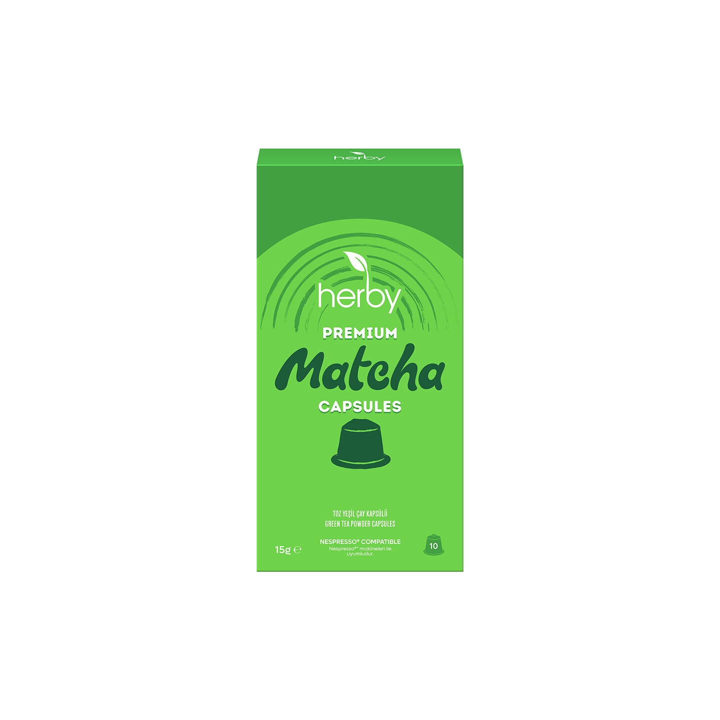 Herby Premium Matcha Kapsül 10'lu