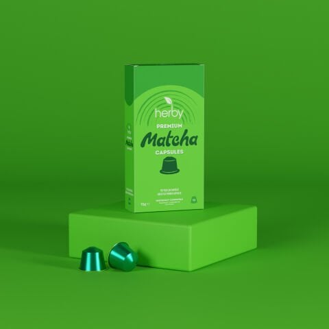 Herby Premium Matcha Kapsül 10'lu