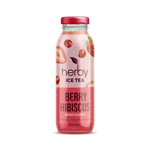 Herby Ice Tea Berry Hibiscus 250 ml 24'lü
