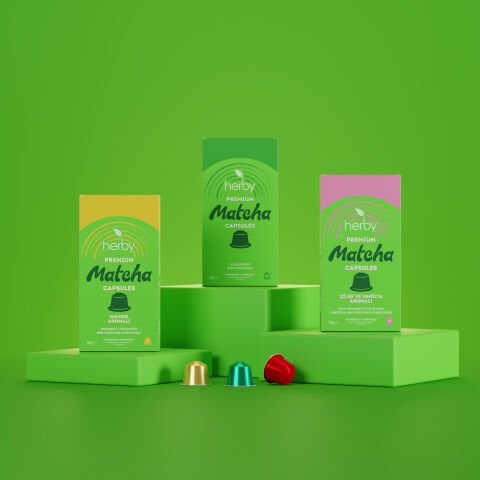 Herby Premium Matcha Kapsül - Deneme Paketi