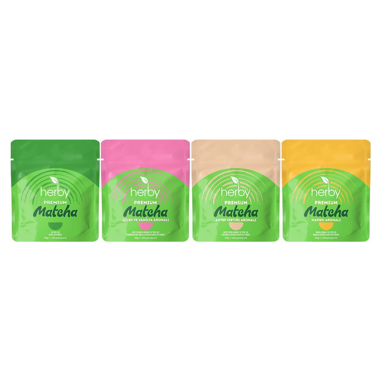Herby Premium Matcha - 4'lü Deneme Paketi