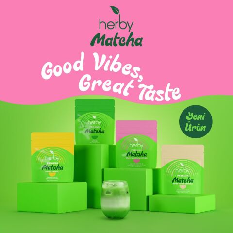 Herby Premium Matcha - 4'lü Deneme Paketi