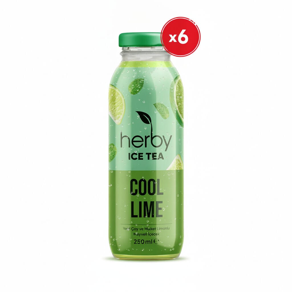 Herby Ice Tea Cool Lime 250 ml 6'lı