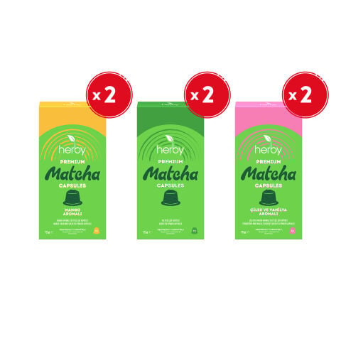 Herby Premium Matcha Kapsül 6'lı