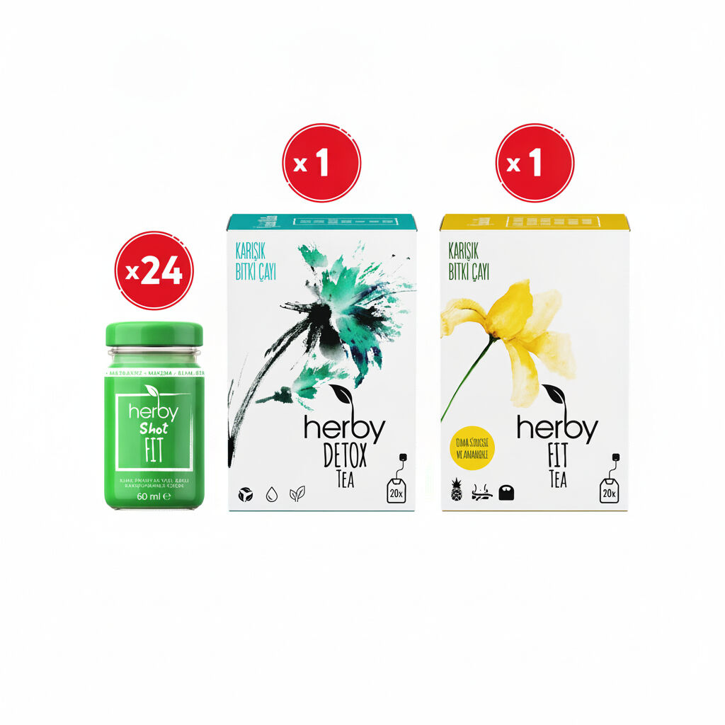 Diyet Paketi - Fit Shot & Bitki Çayı