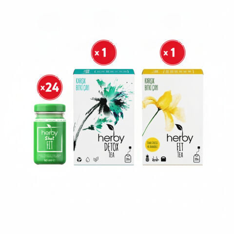 Diyet Paketi - Fit Shot & Bitki Çayı