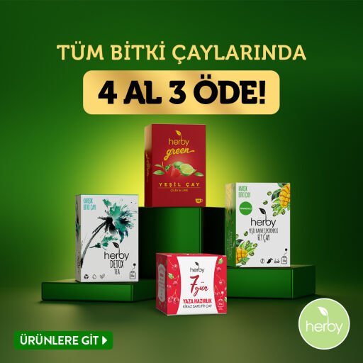 Tüm bitki çaylarında 4 al 3 öde fırsatı!