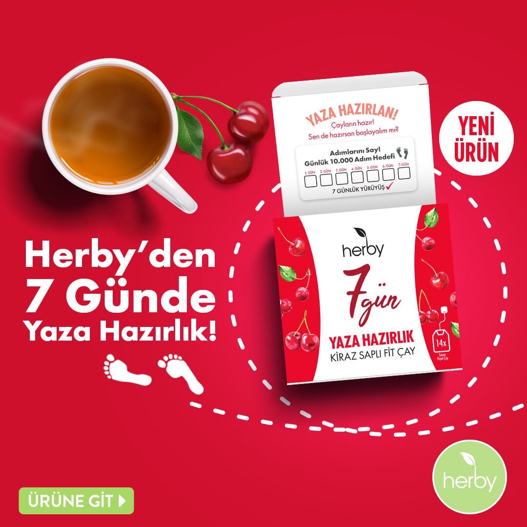 7 gün kiraz saplı